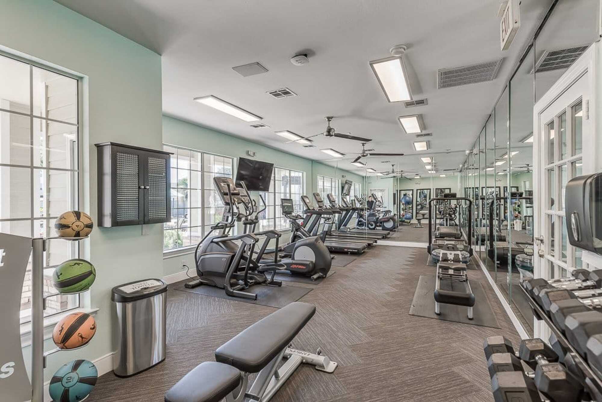 24-hour Fitness Center