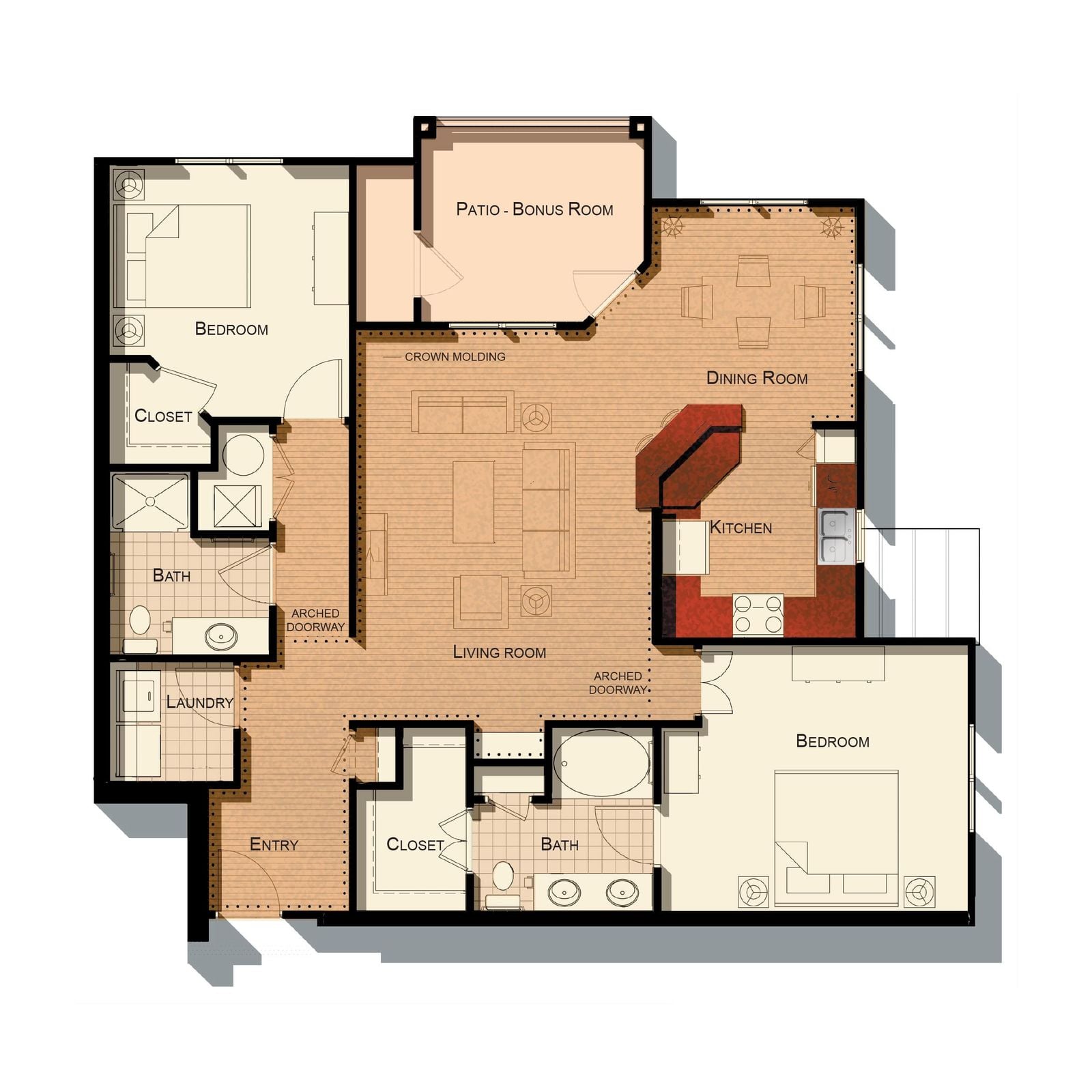 B6  floor plan image