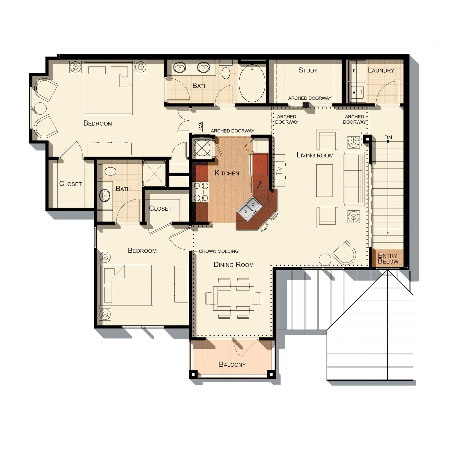 B4  floor plan image