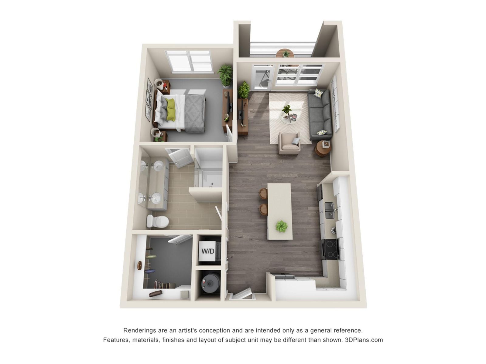 A2 - 1 Bedroom  image