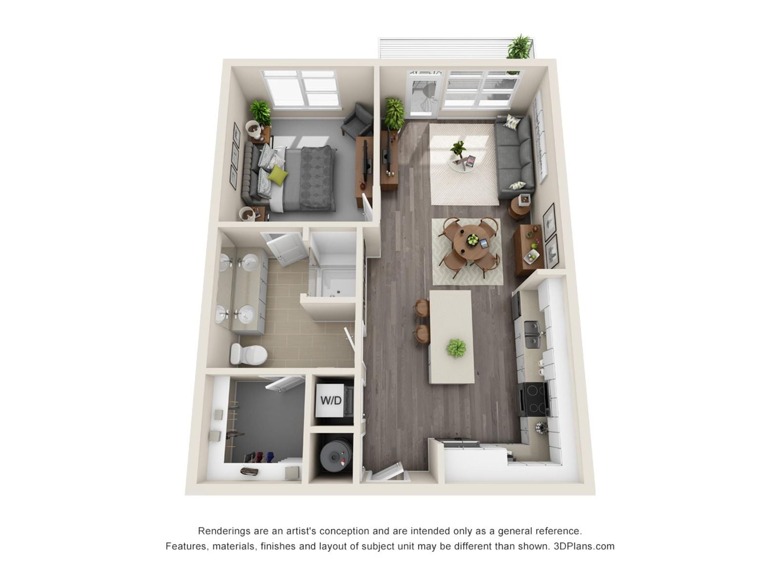 A4 - 1 Bedroom  image