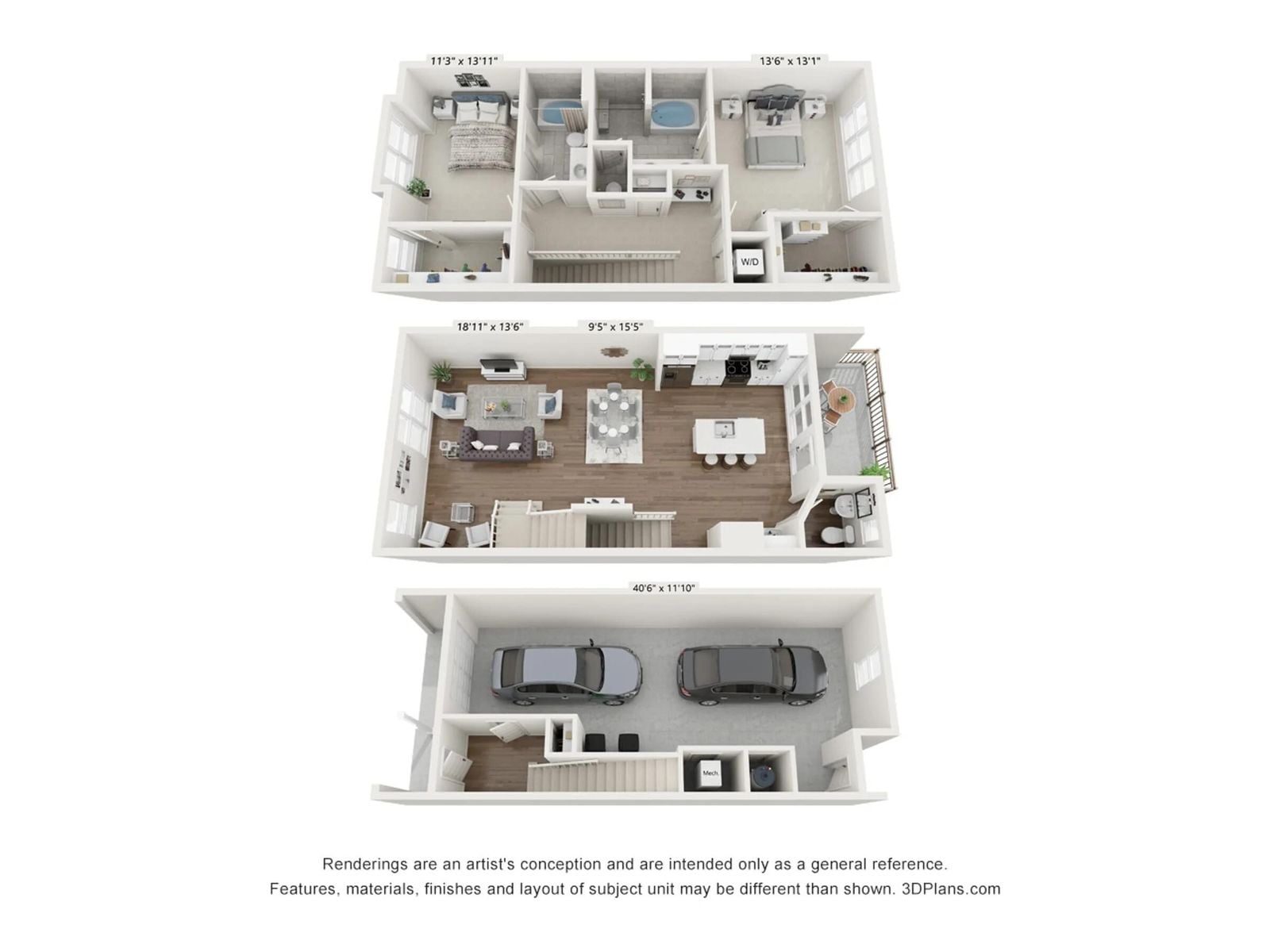 B2.1 Adirondack  floor plan image