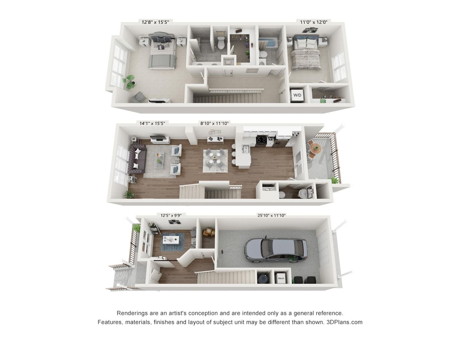 B2.S Redwood  floor plan image