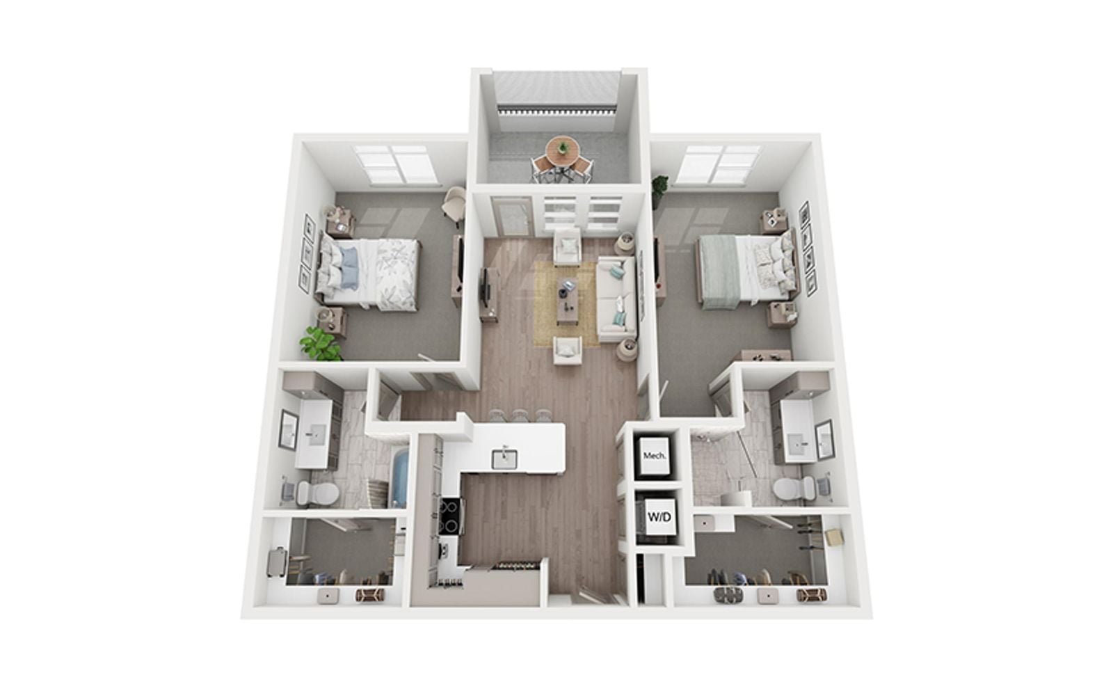 The Lucent at Sunrise2 Bedroom apartment