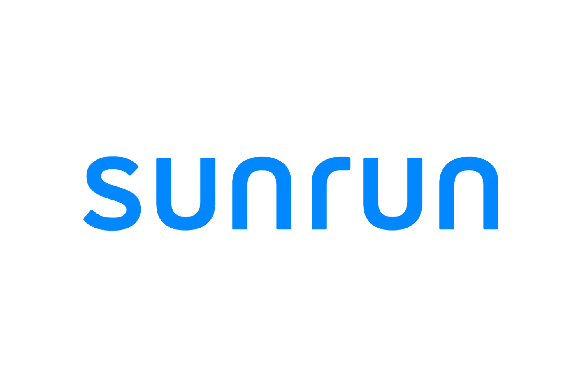 The word "sunrun" in lowercase blue letters on a white background.