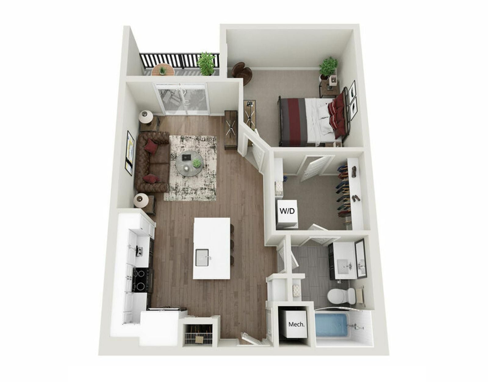 500 West Trade A1 Floor Plan