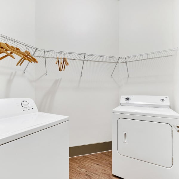 Unit laundry closet