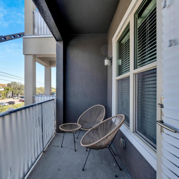Unit patio