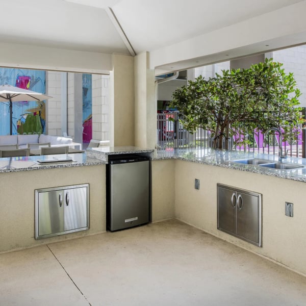 Outdoor kitchen