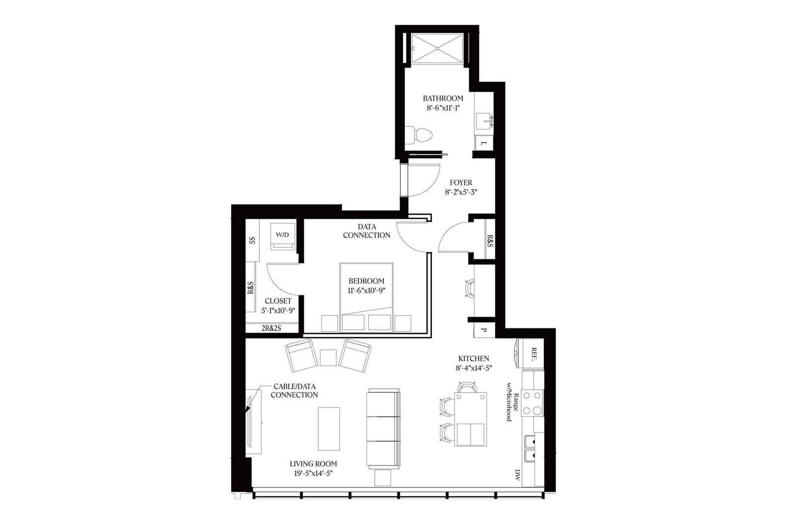1 Bedroom apartment