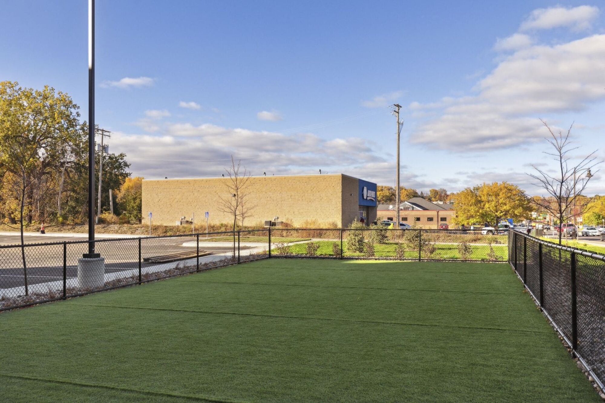 dog run at savor apartments