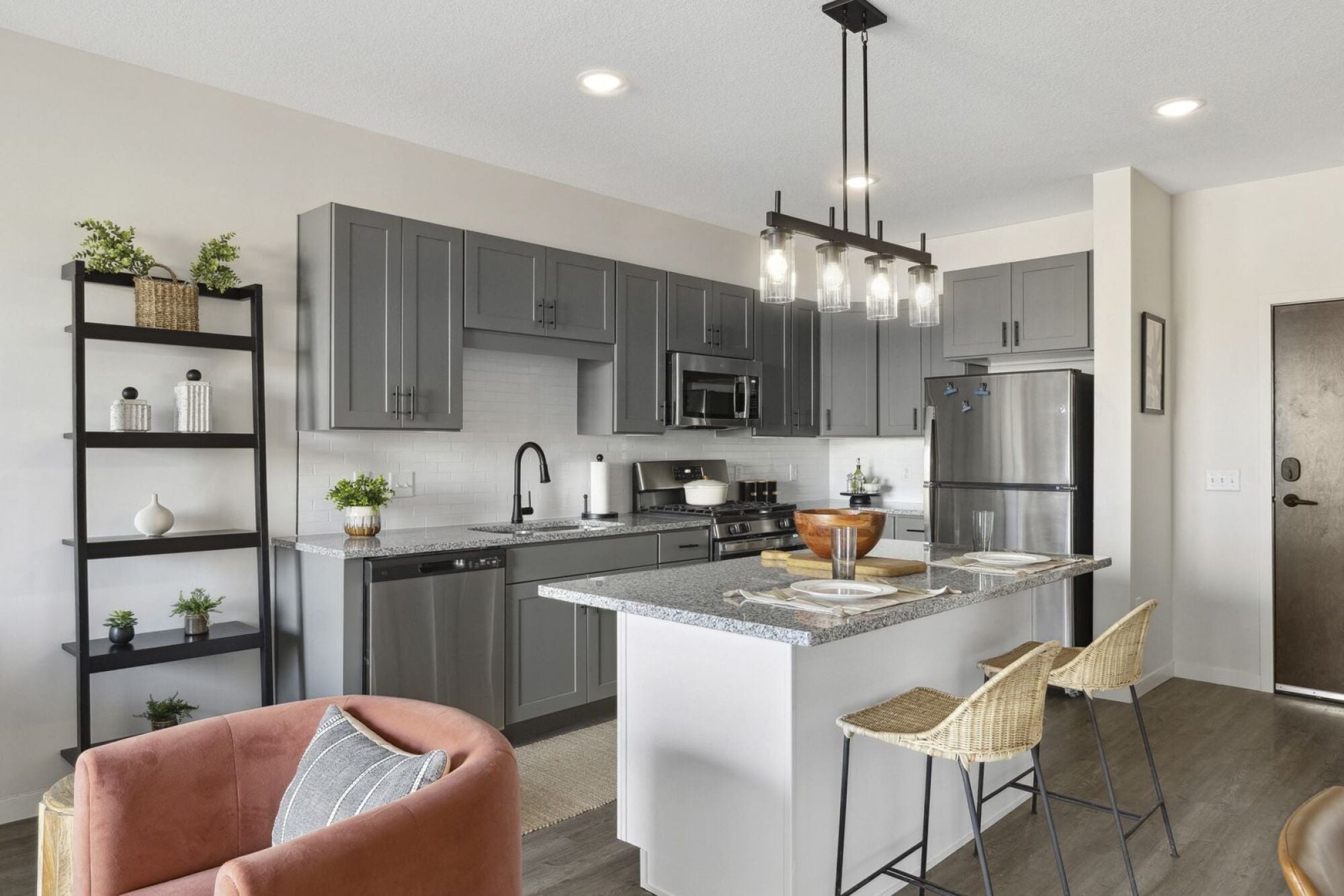 Kitchen at Terra Residences in Maple Grove, MN.