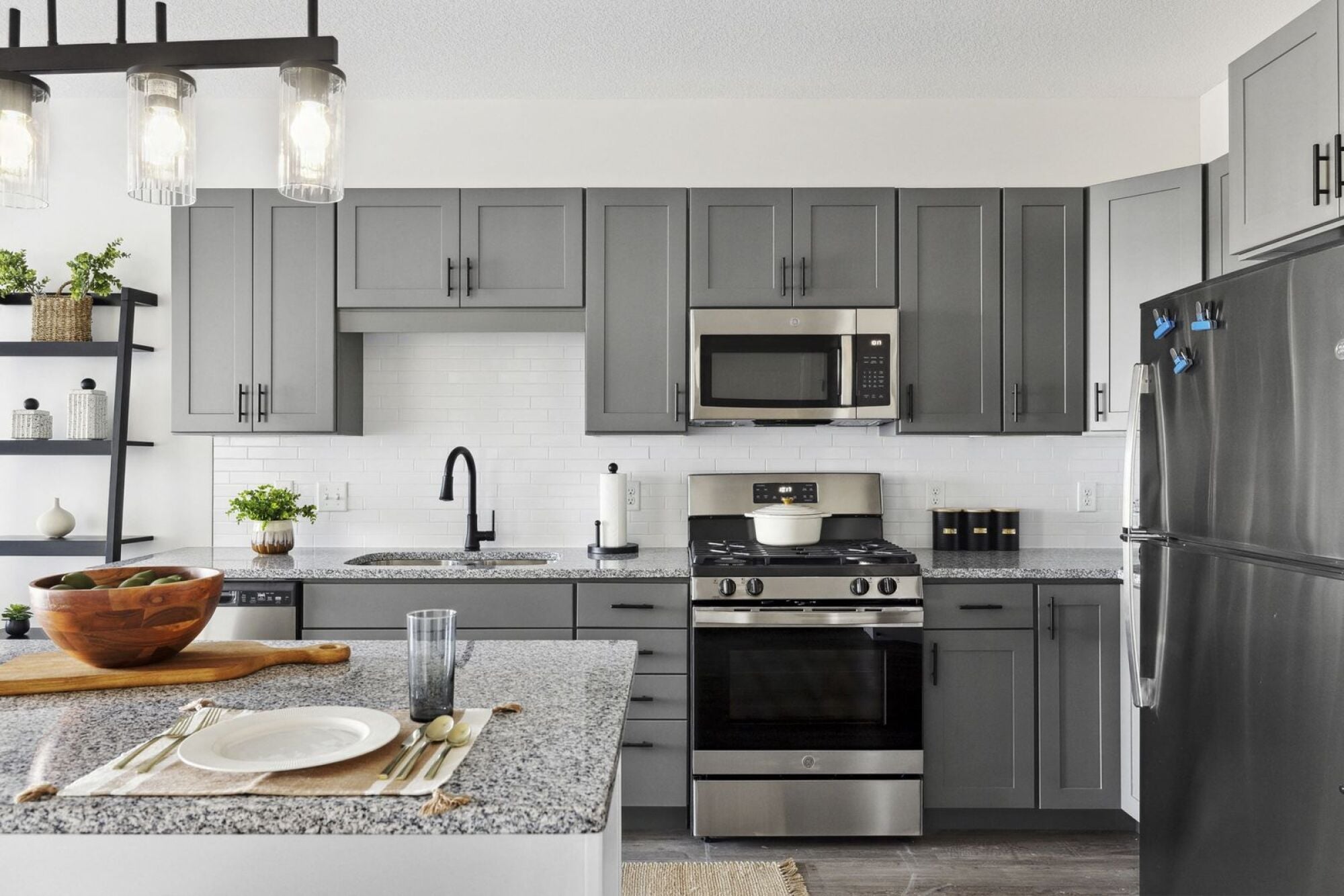 Kitchen at Terra Residences in Maple Grove, MN.