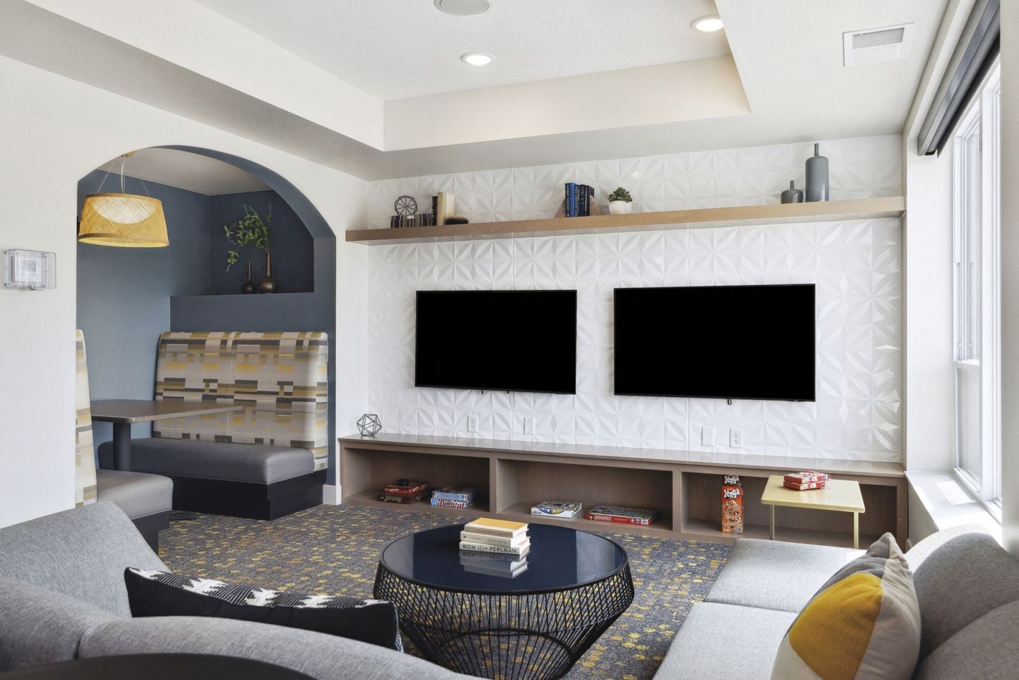 The game room at Terra Residences in Maple Grove, MN.