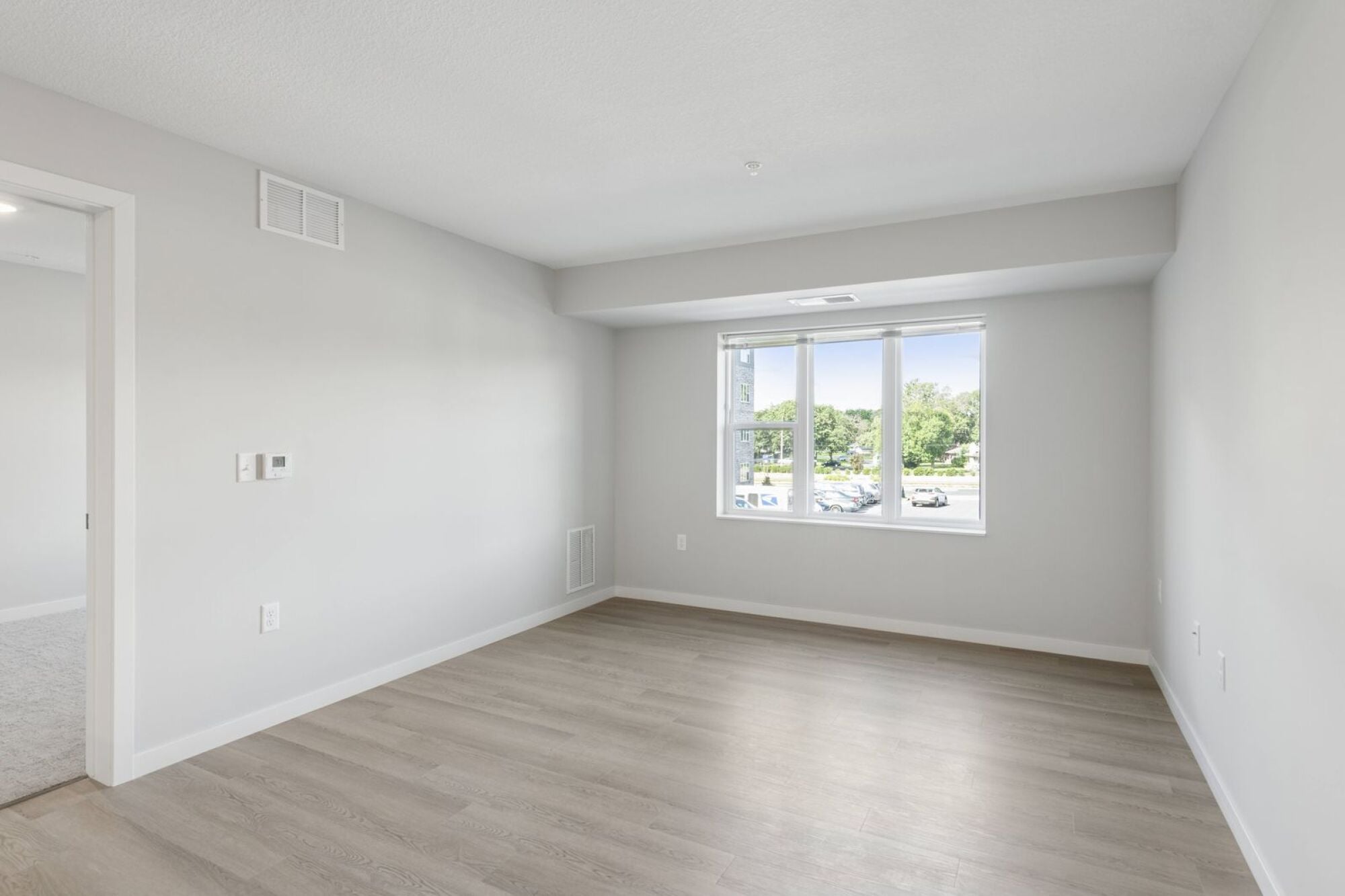 A living room at Callisto Commons in Fridley, MN.