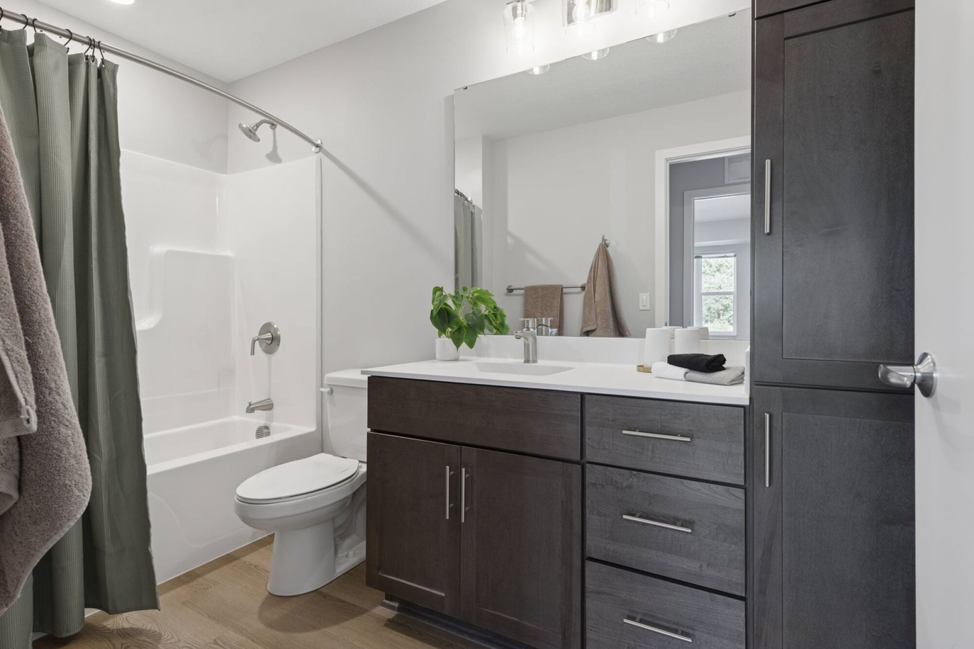 A Bathroom at Callisto Commons in Fridley