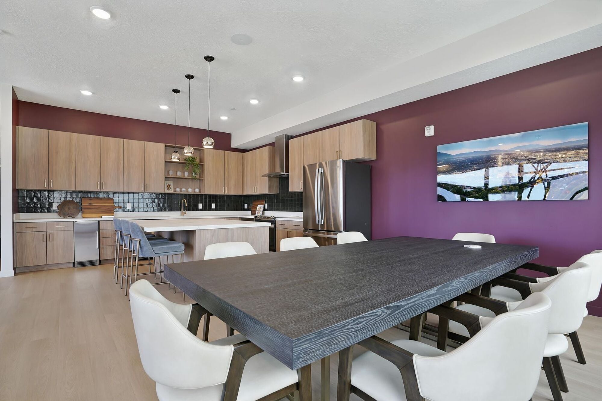 Clubroom at The Whitney in Salt Lake City, Utah.