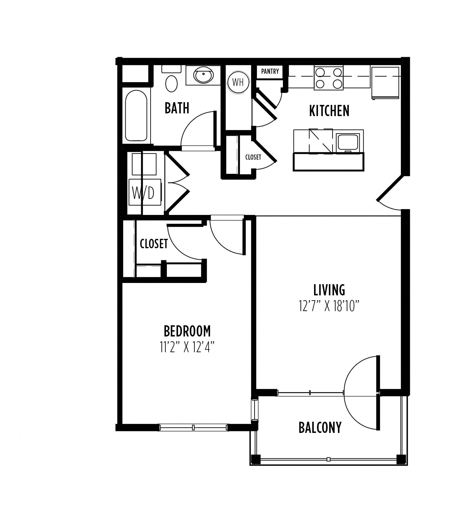 Livingston floor plan image