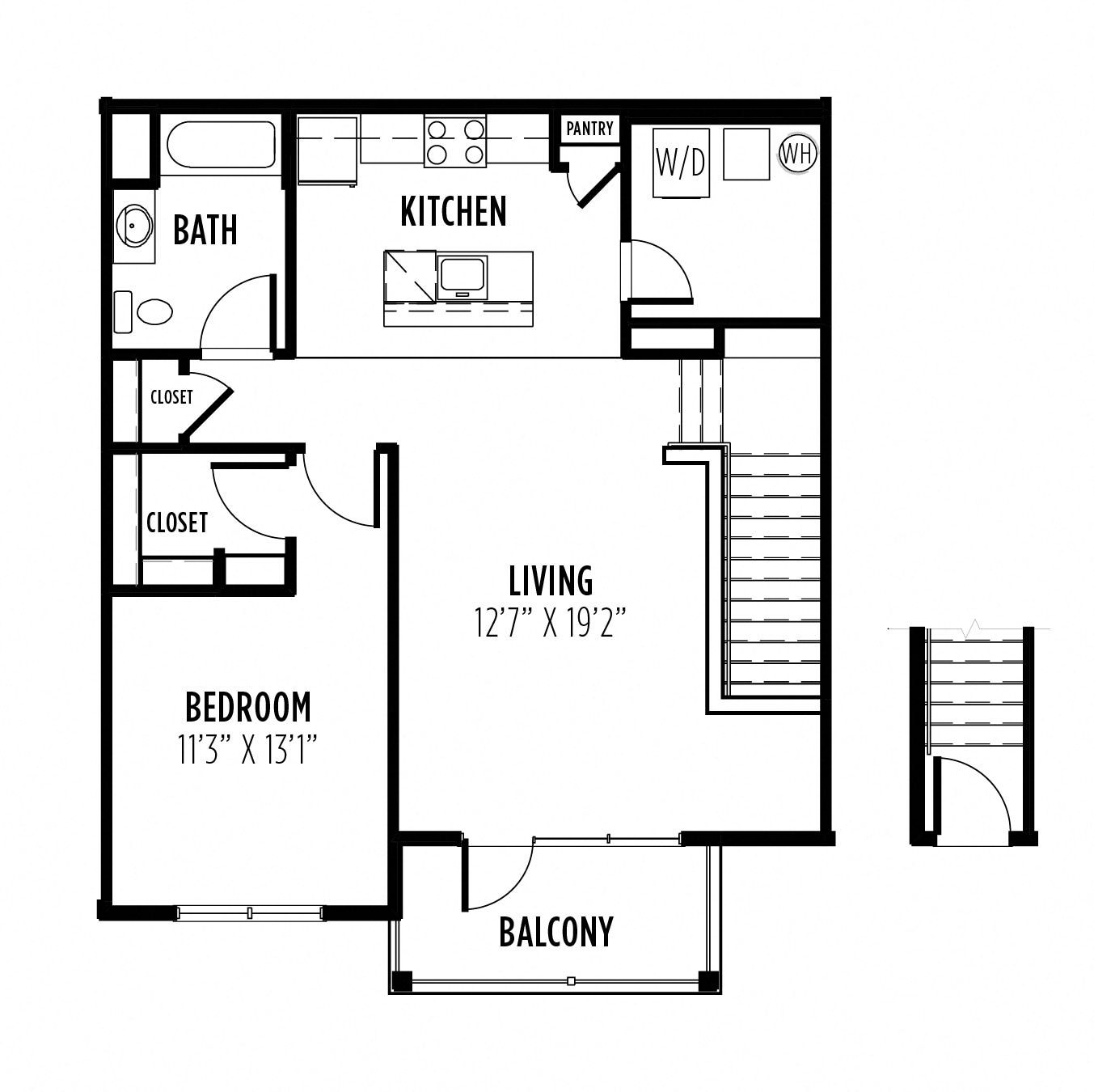 Rutledge floor plan image