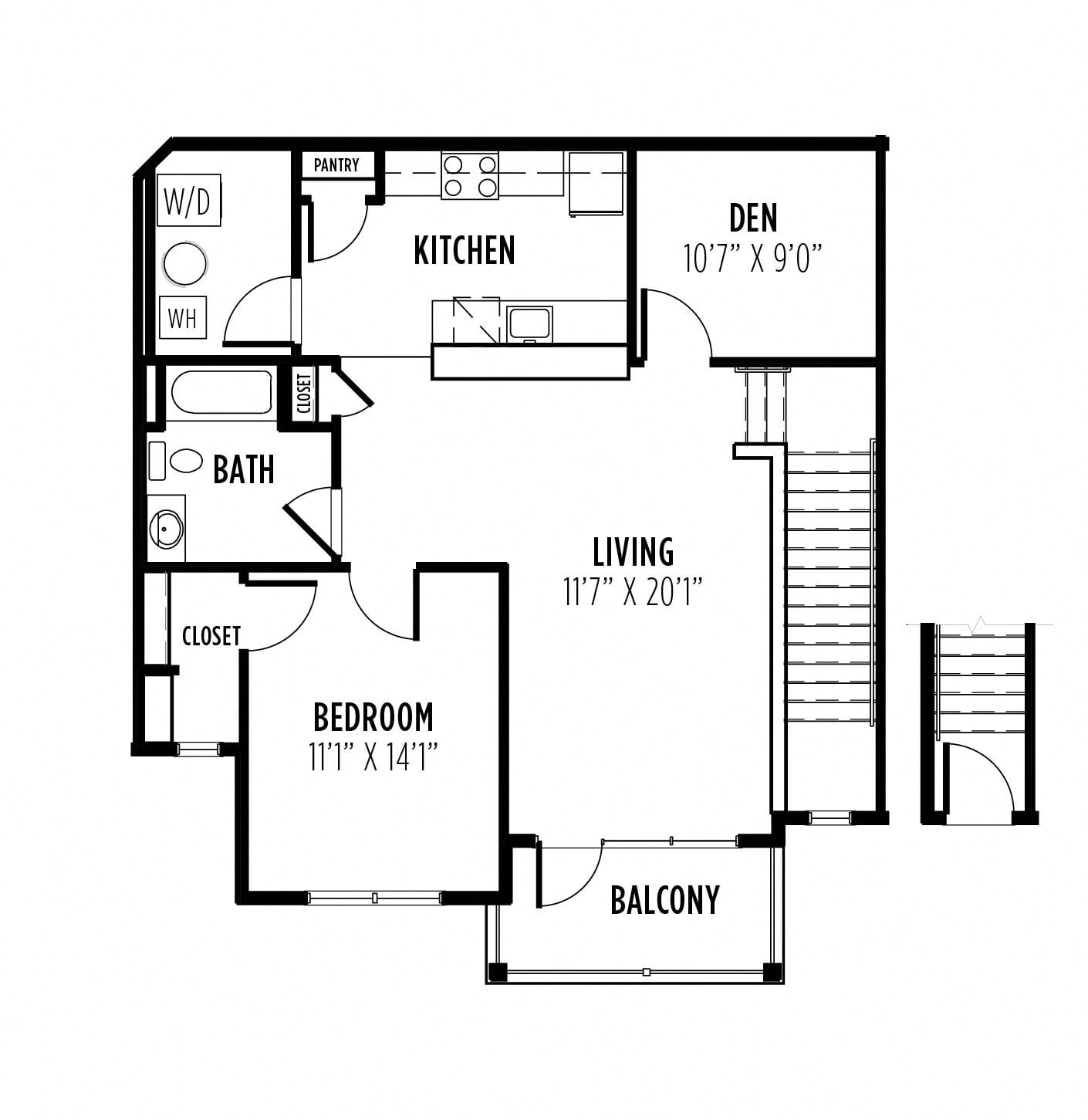 Hancock floor plan image