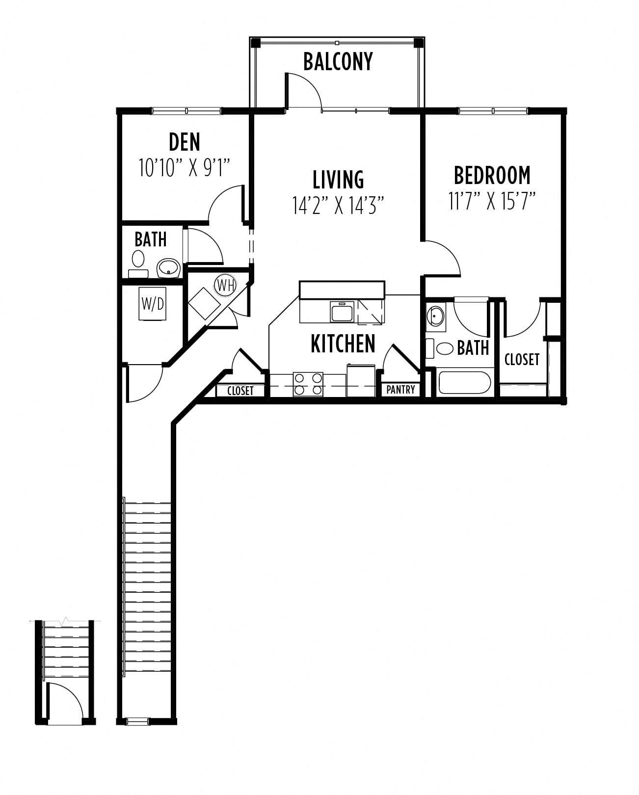 Stone floor plan image