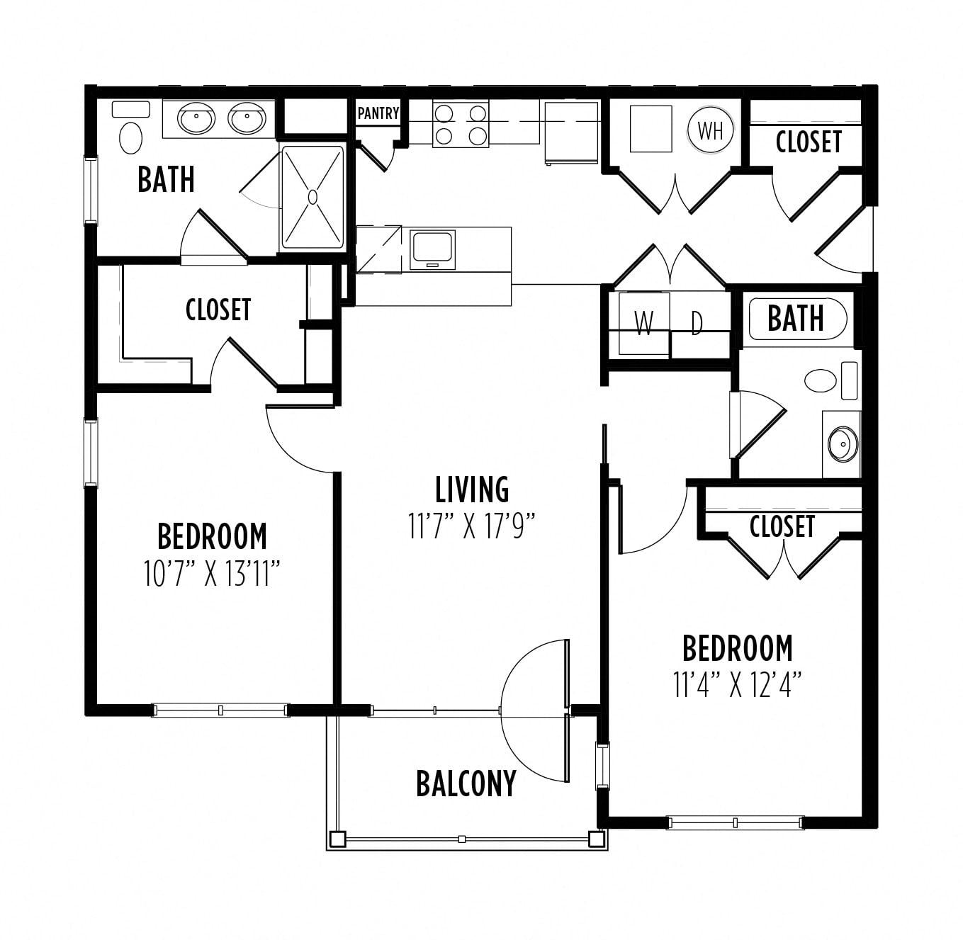 Morris floor plan image