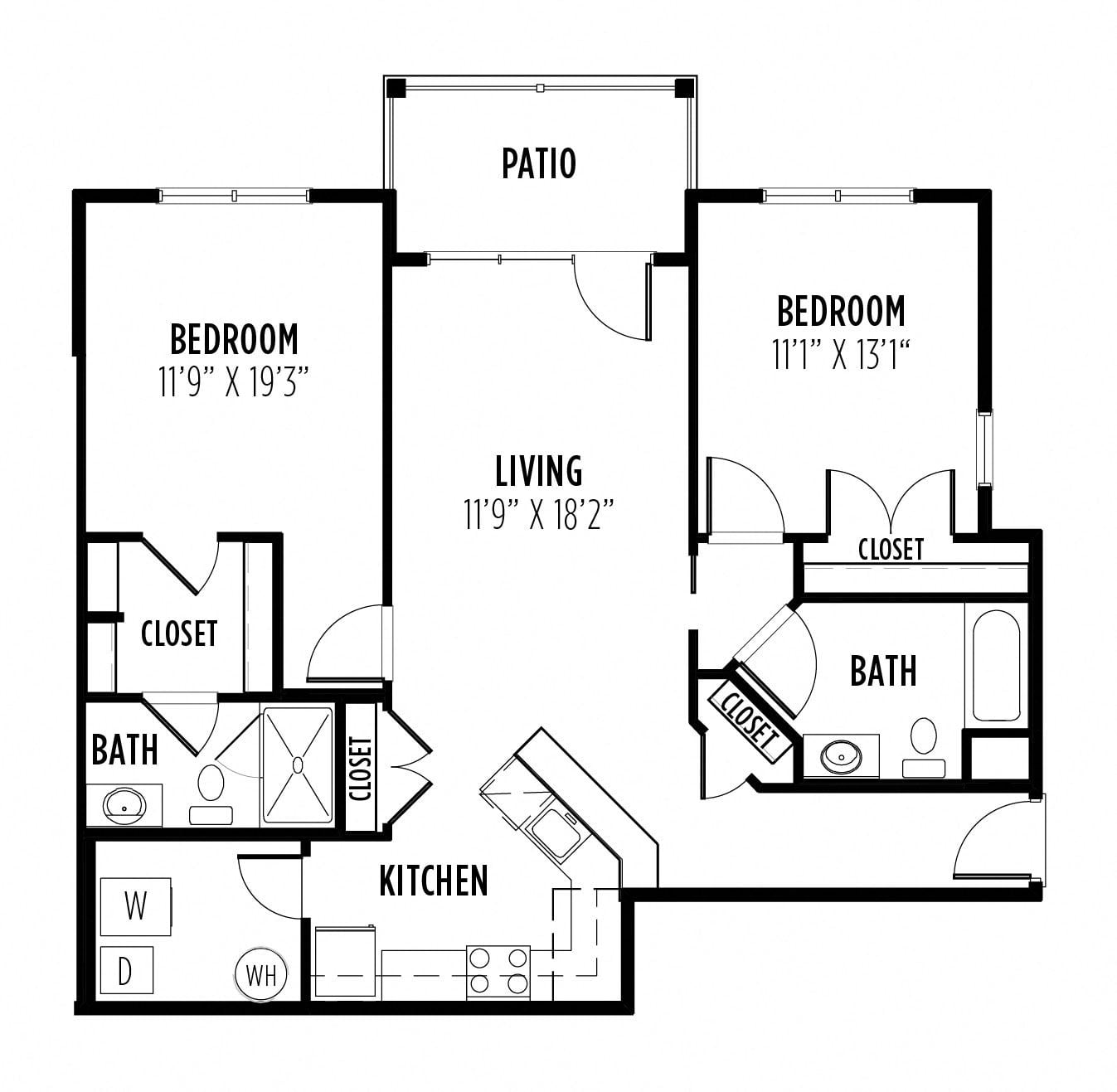 Braxton floor plan image