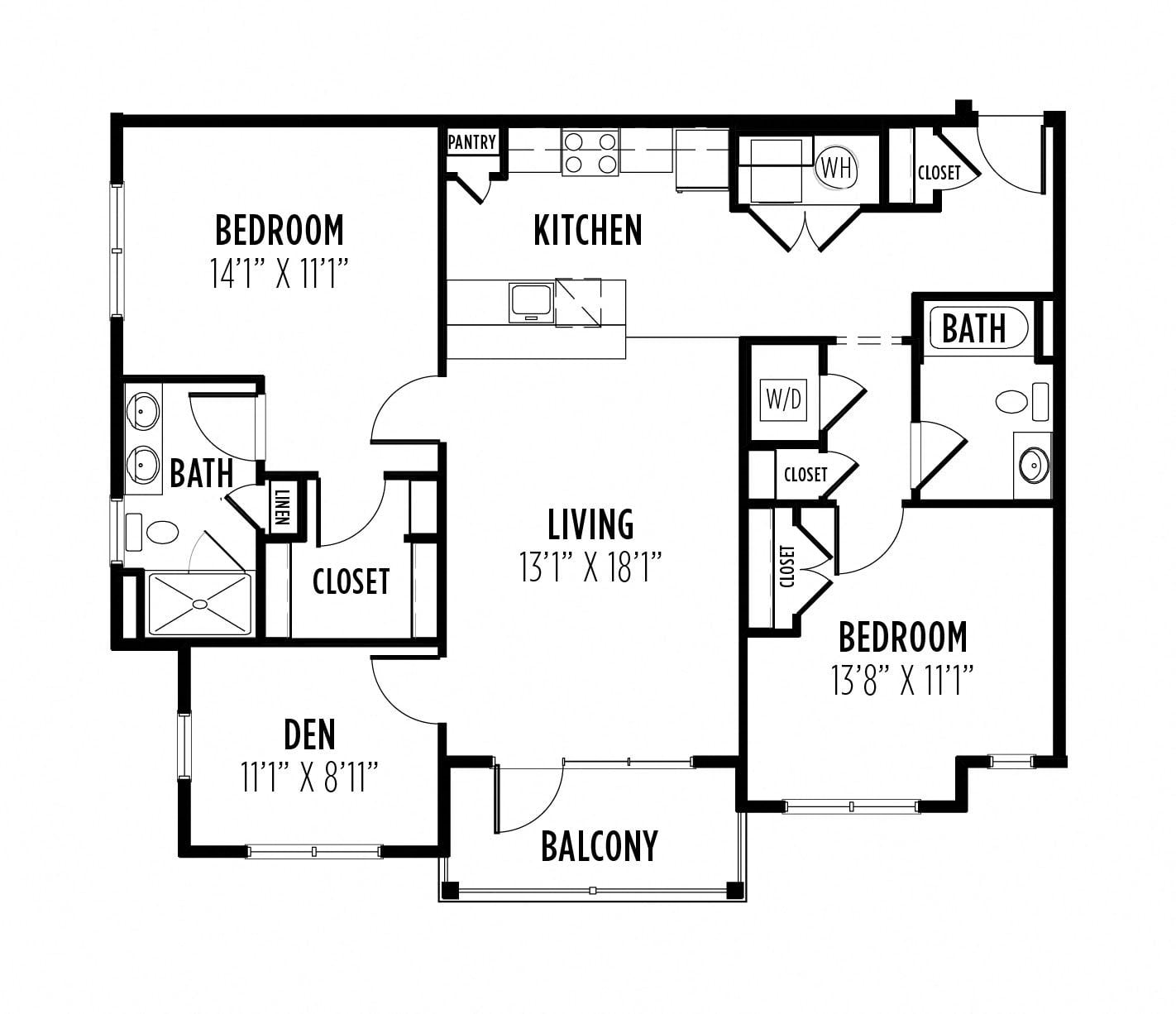 Penn floor plan image