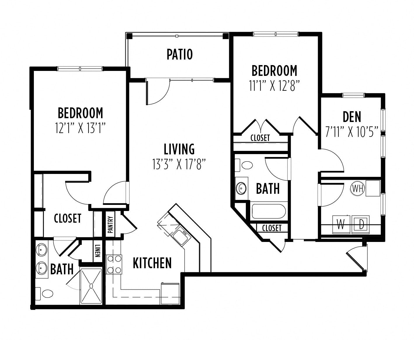 Stockton floor plan image