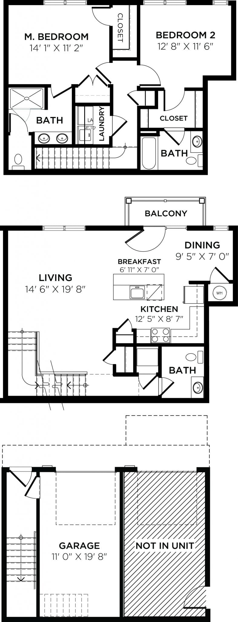 Huntington floor plan image