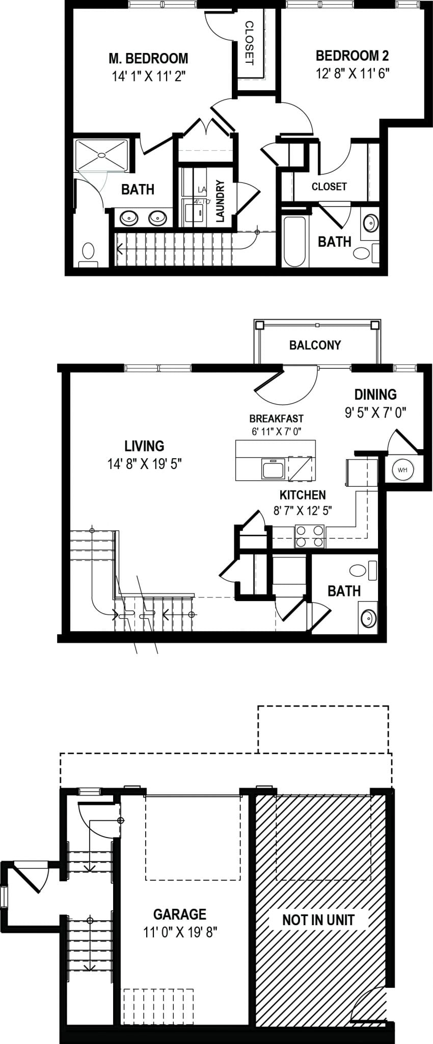 Huntington End floor plan image