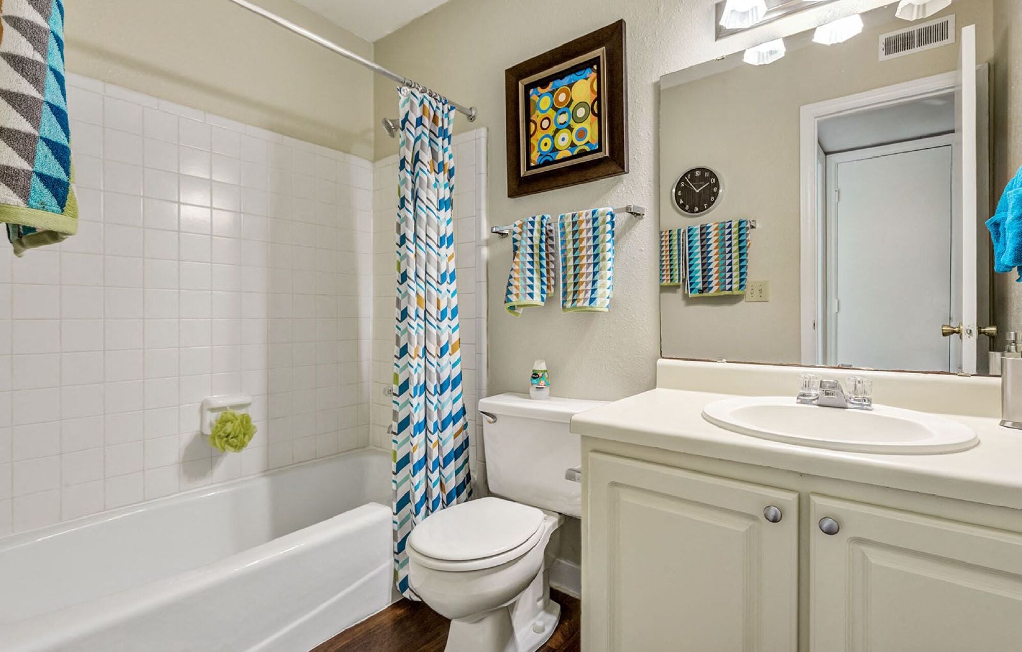 Luxurious Bathroom at Madison Hunters Glen, Raleigh, NC
