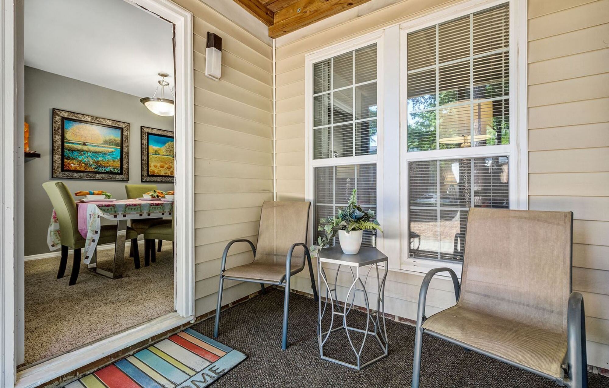 Balcony And Patio at Madison Hunters Glen, Raleigh, NC, 27606