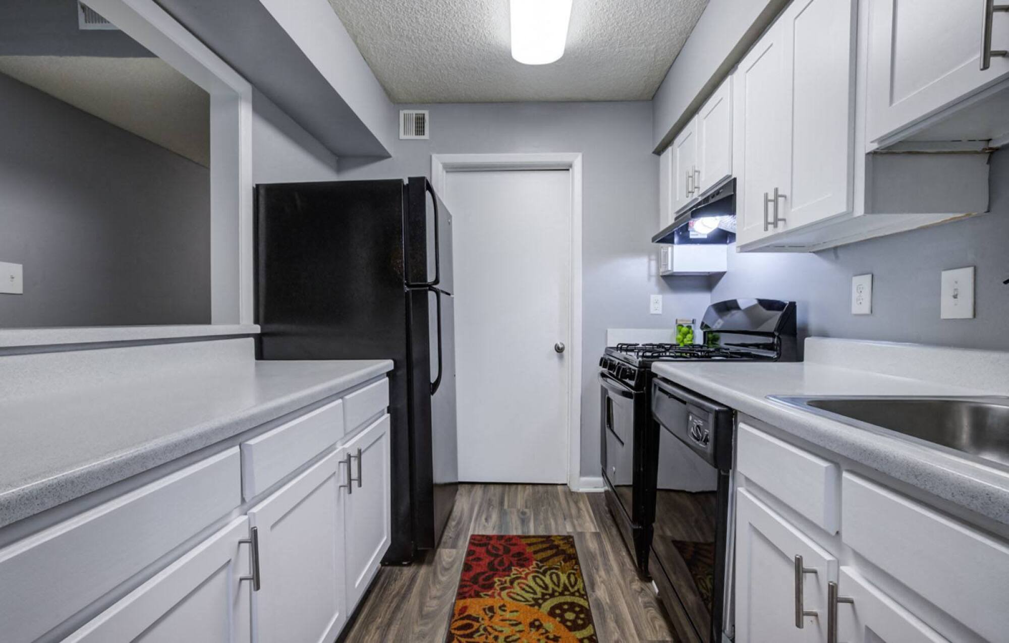 renovated apartment ktichen at Laurel Oaks, Raleigh, NC, 27613