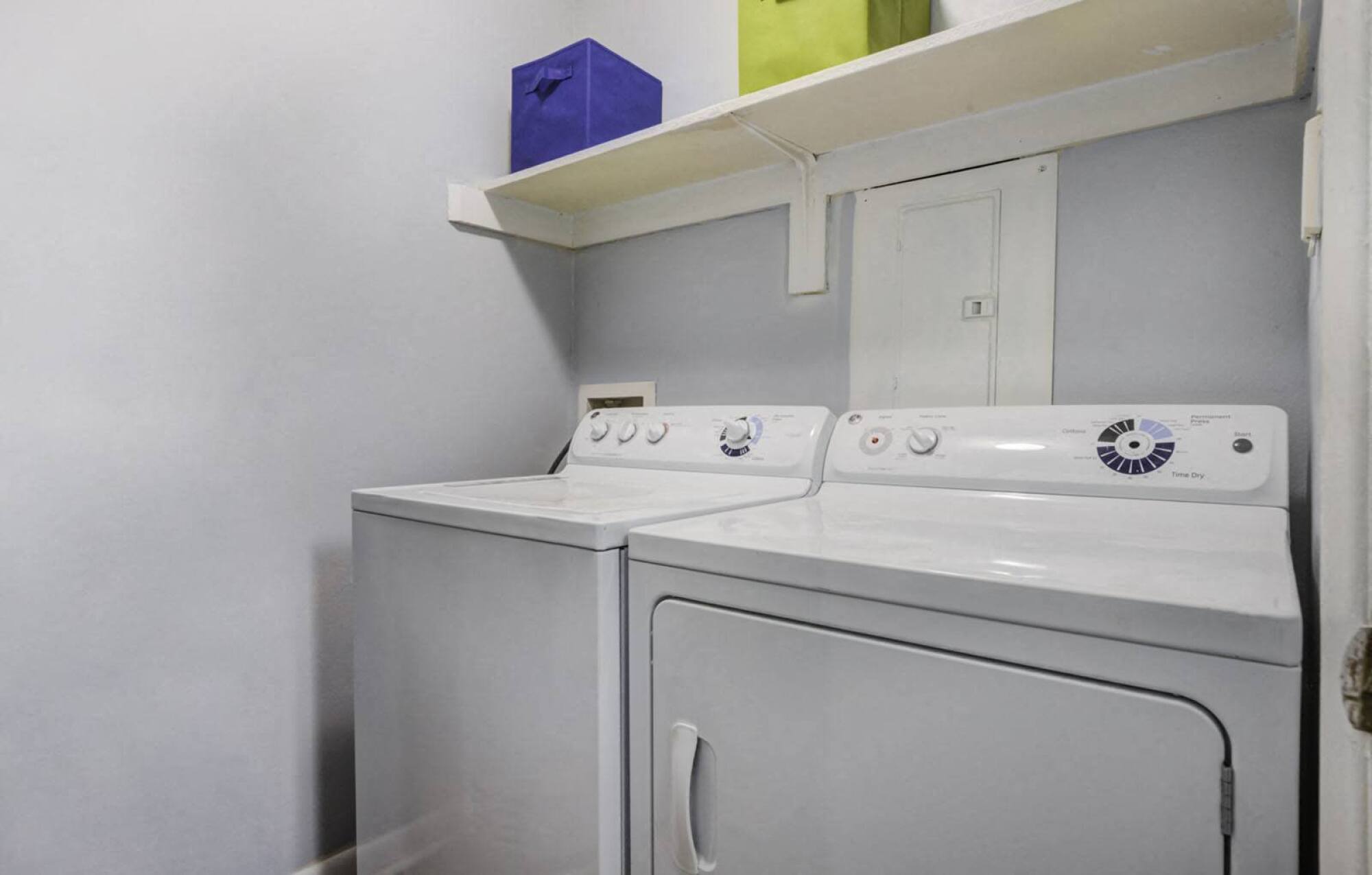 washer and dryer at Laurel Oaks, North Carolina