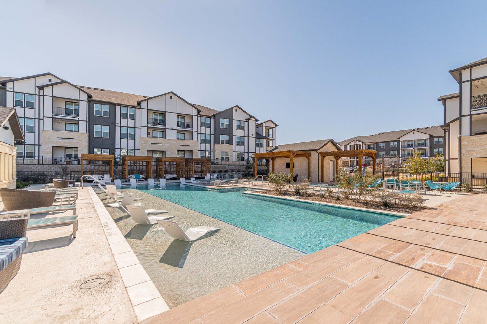 Two Swimming Pools