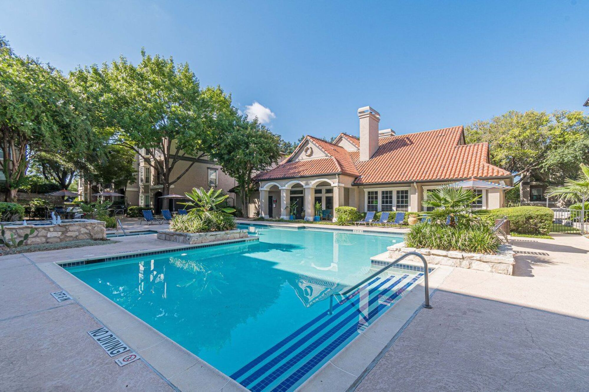 Waterscaped Swimming Pool