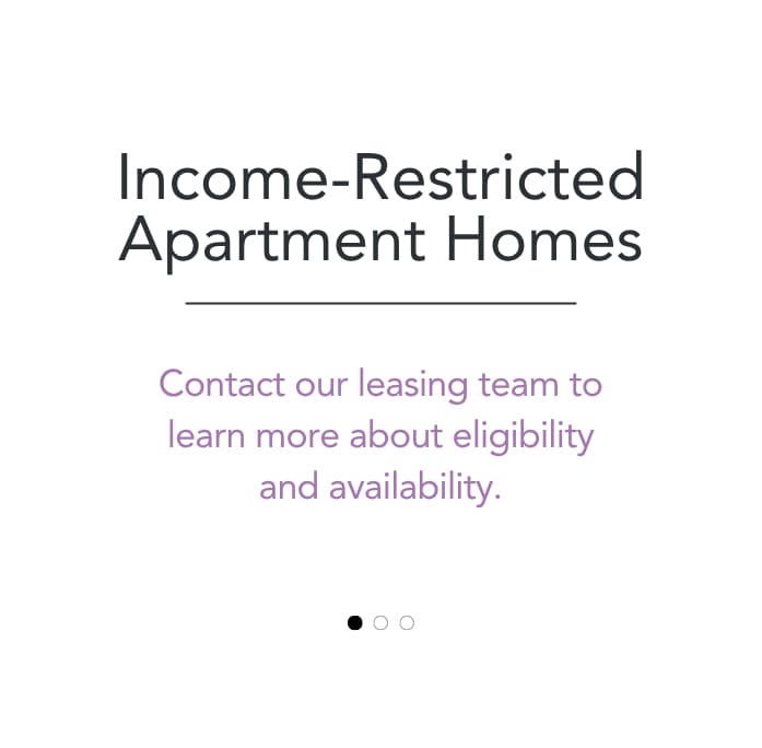 B1 Income Restricted