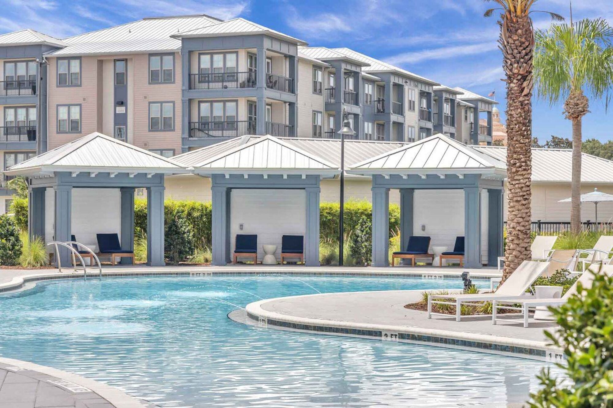 Poolside Cabanas