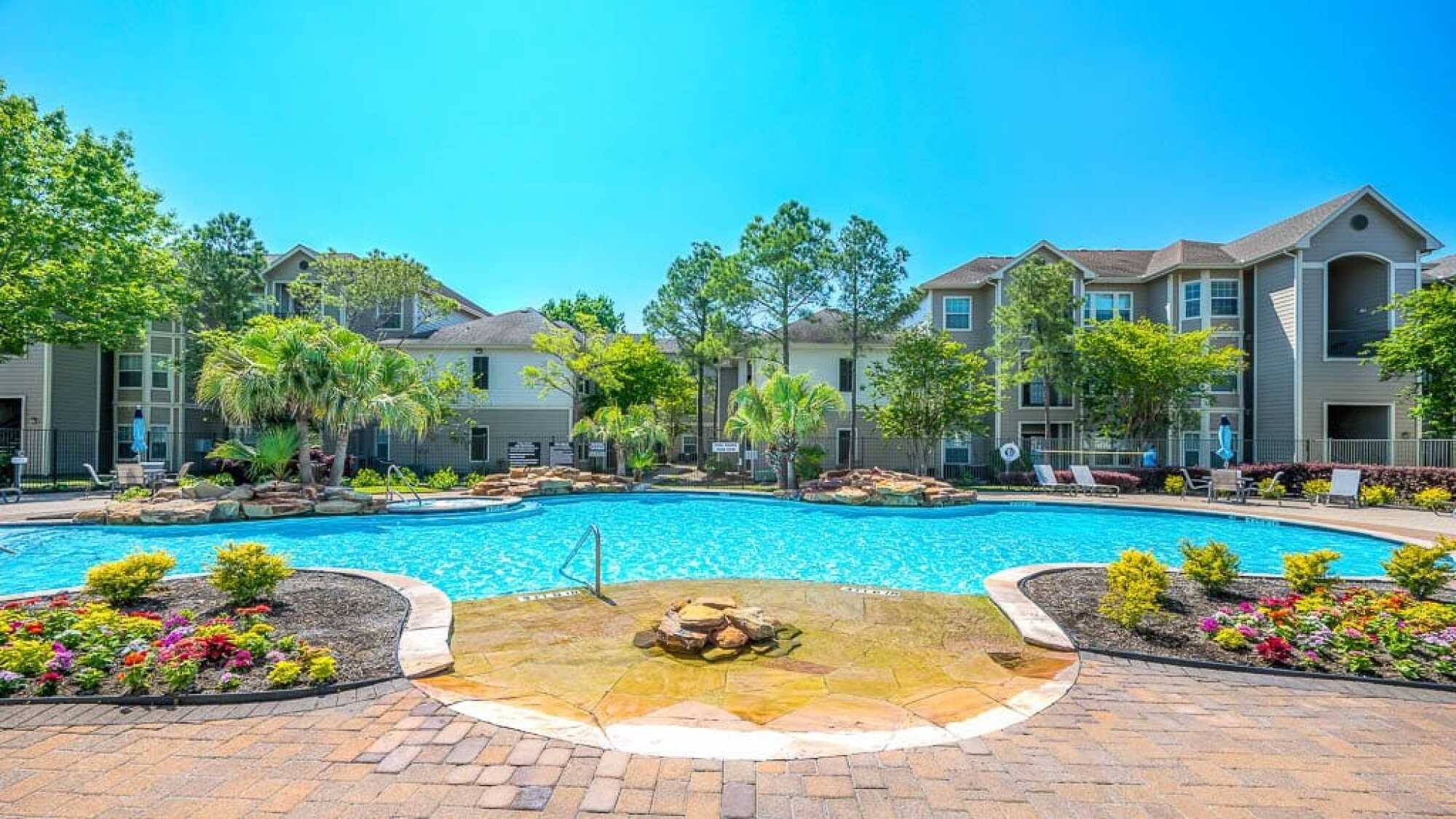 Waterscaped Swimming Pool