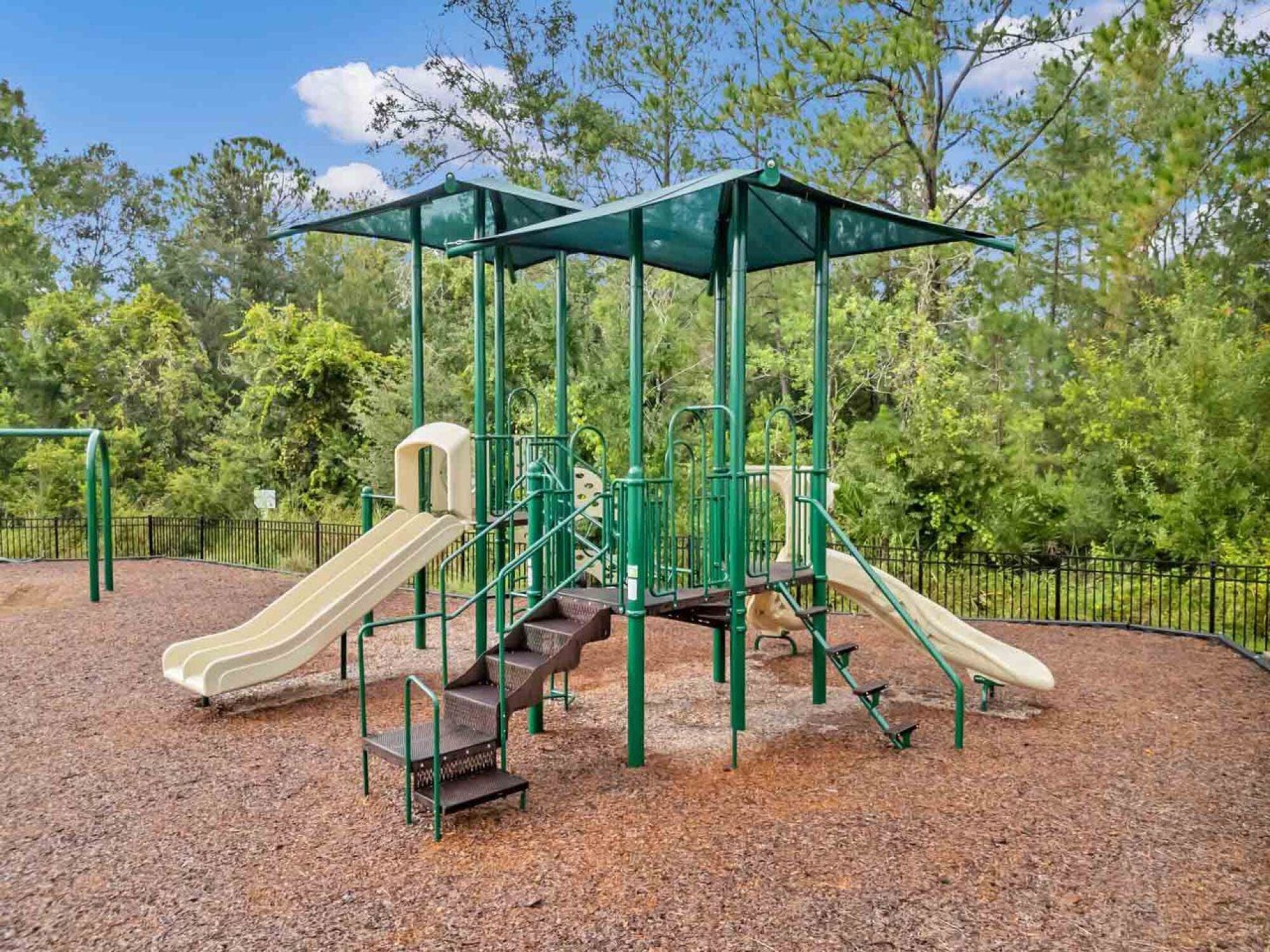 view of play area
