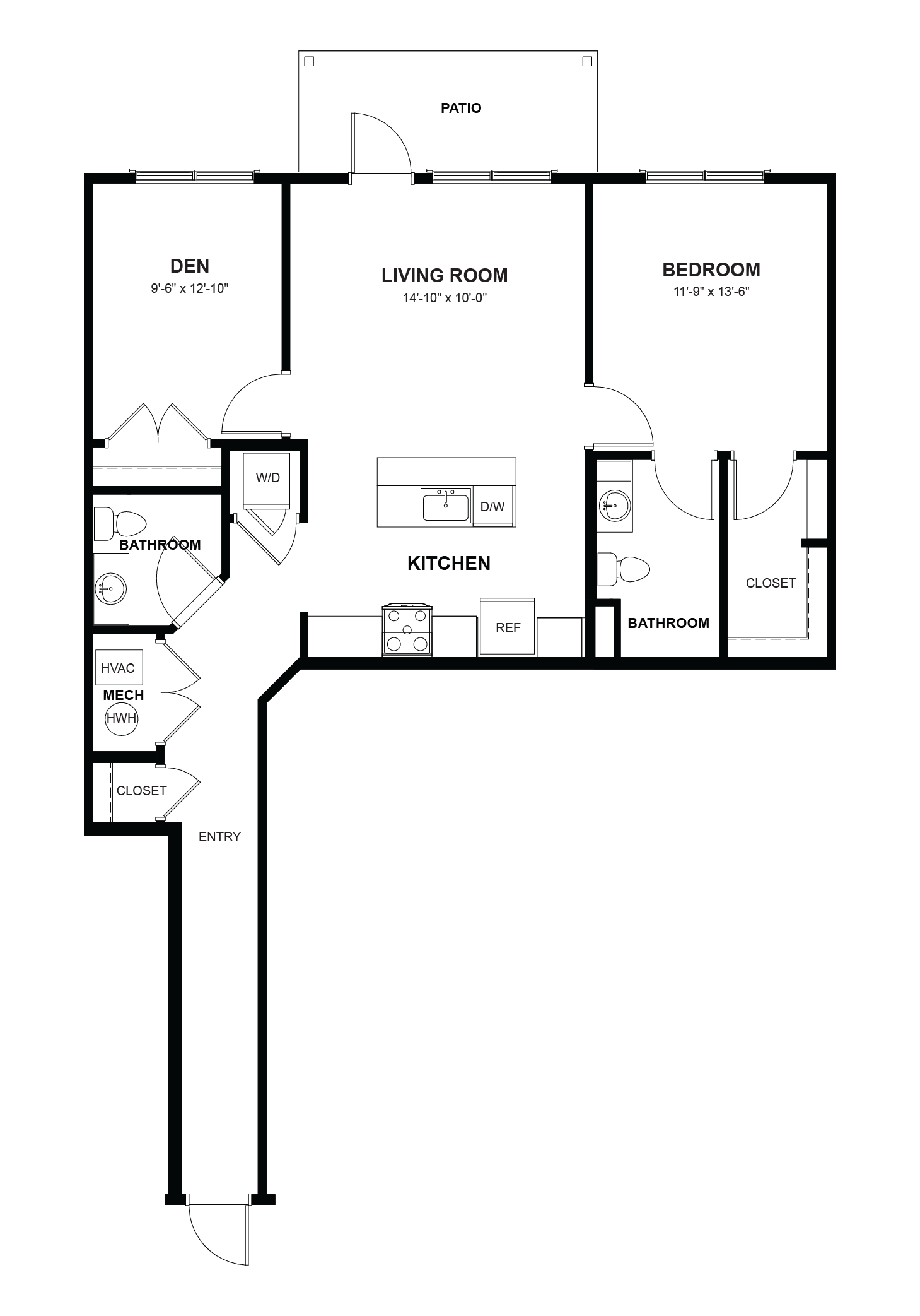 1 Bedroom