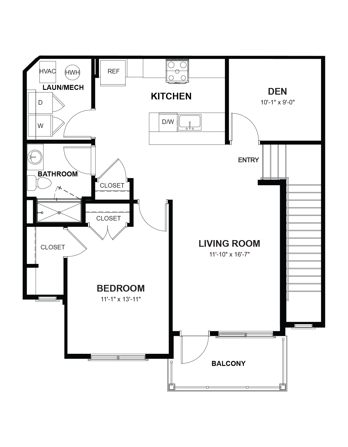1 Bedroom