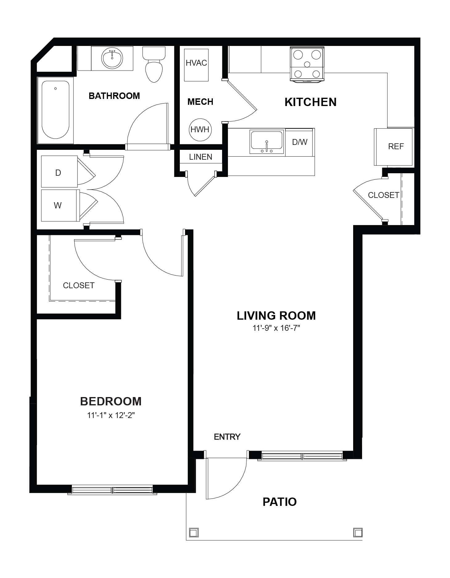 1 Bedroom
