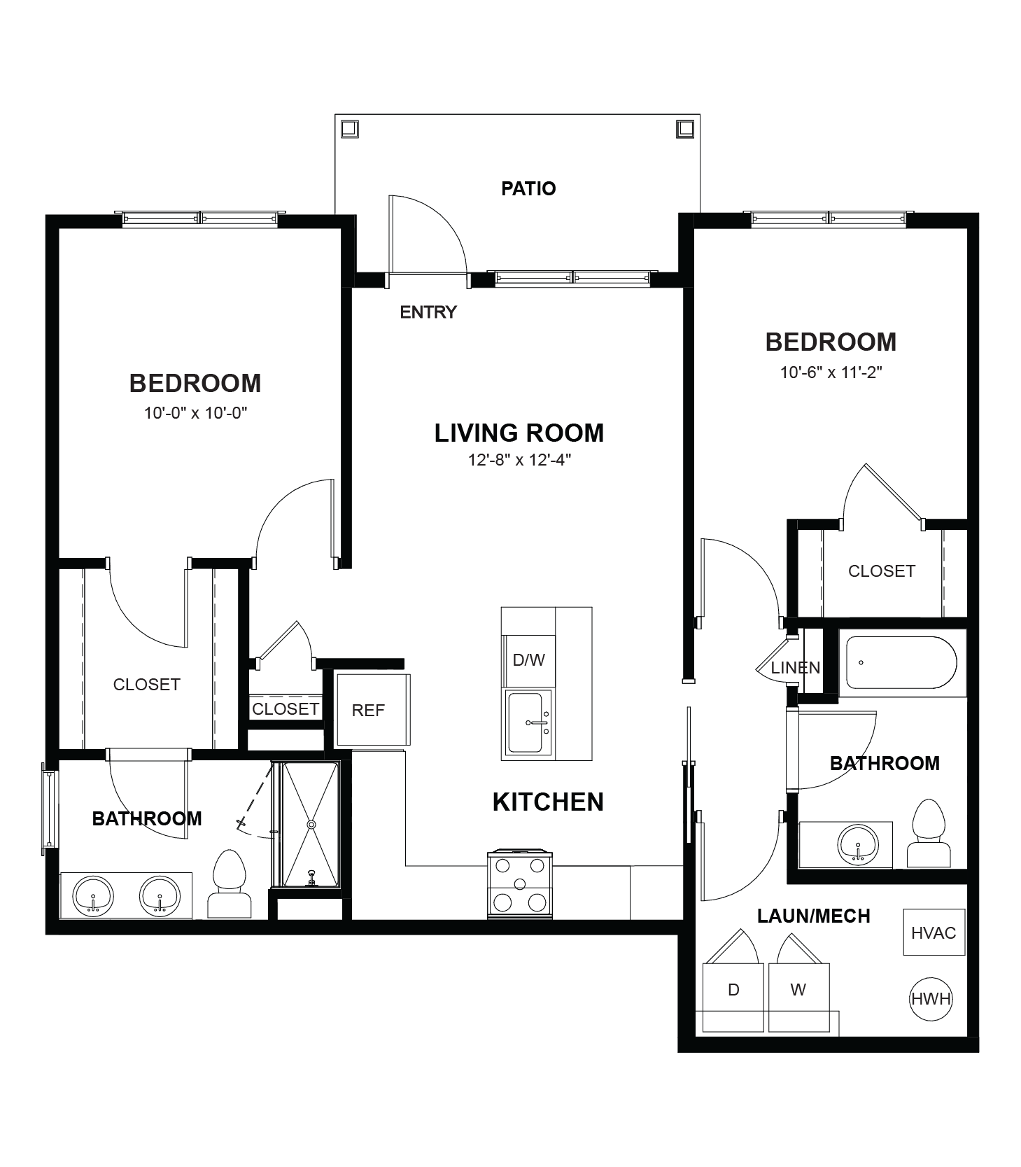 2 Bedroom