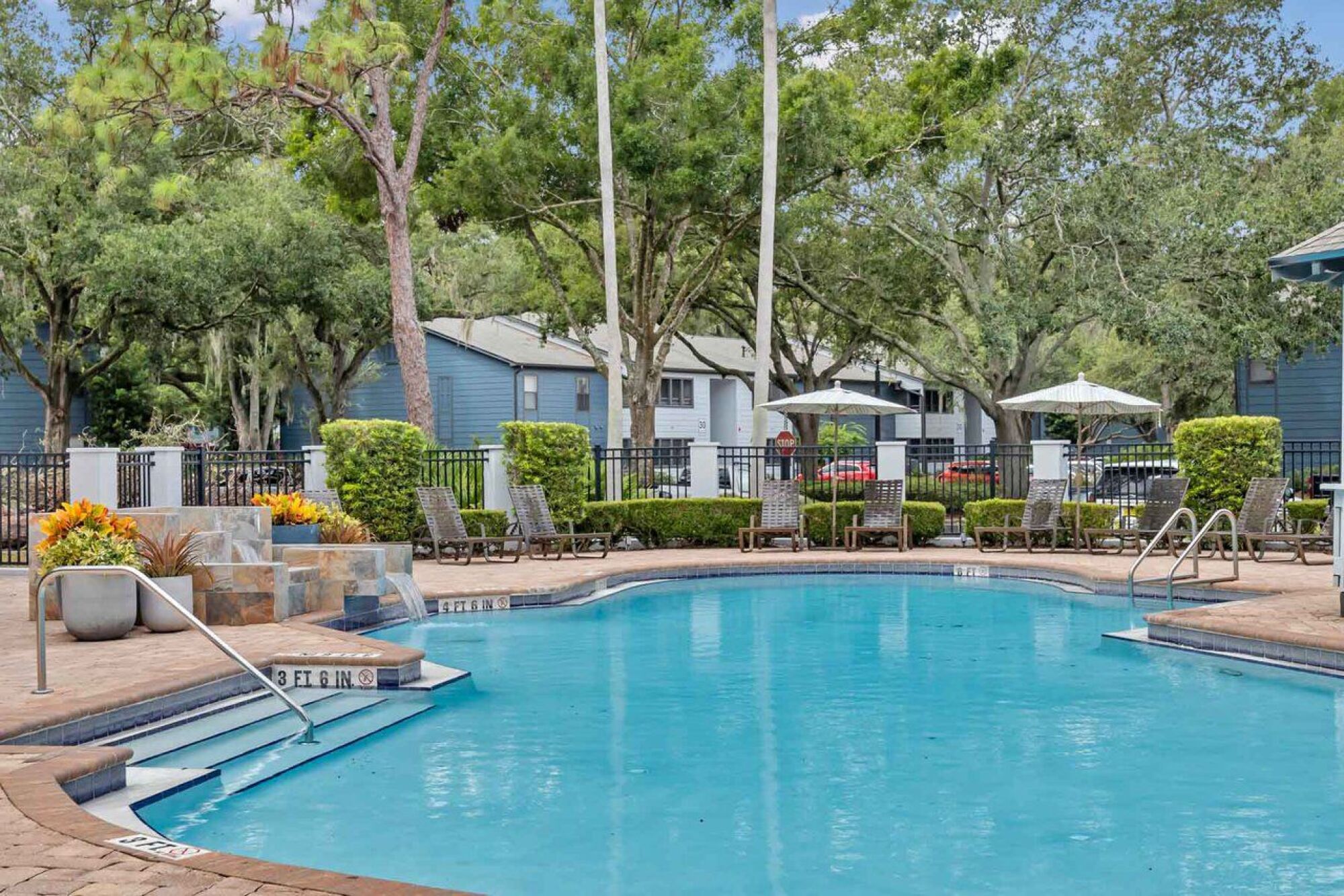 Two Swimming Pools