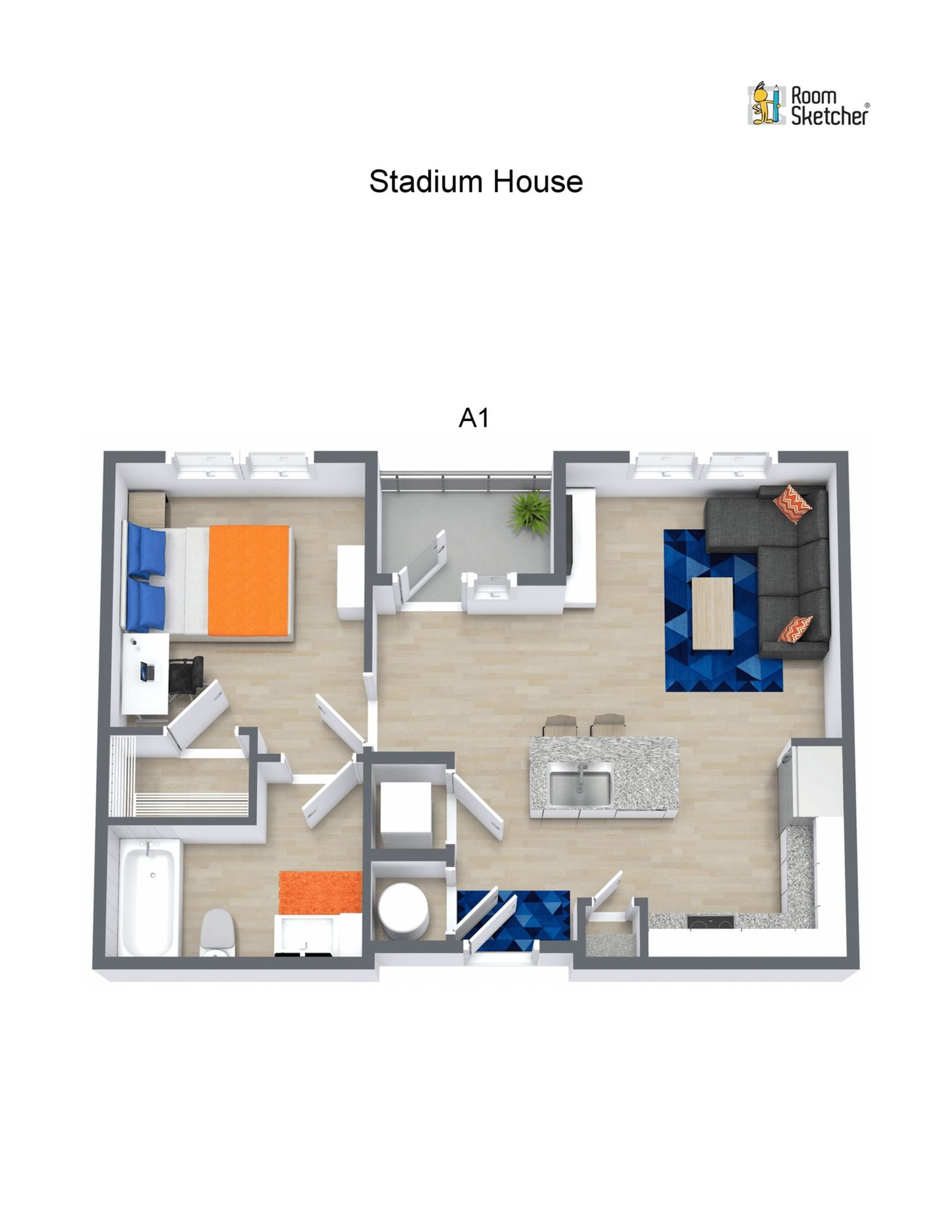 Step into the A1 Floor Plan, a thoughtfully designed 1 Bed 1 Bath located in the vibrant city of Gainesville, offering a comfortable living experience within a specified square foot range. This inviting space boasts modern design elements and high-end amenities that cater to a contemporary lifestyle, including sleek finishes, and convenient access to community essentials. Immerse yourself in a dynamic community atmosphere that emphasizes contemporary convenience and style. Schedule your tour today to explore the potential of the A1 Floor Plan.