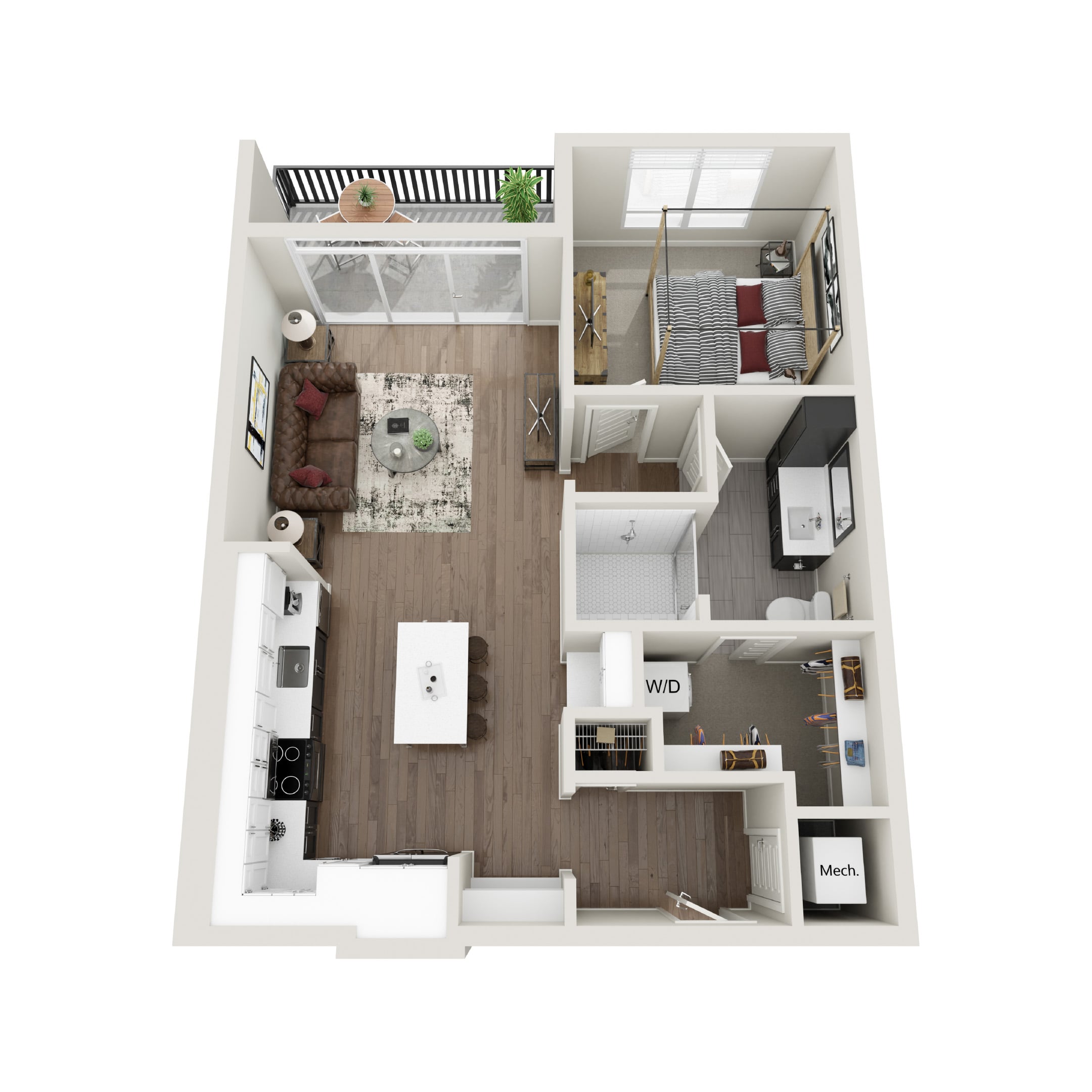 500 West Trade A2 Floor Plan